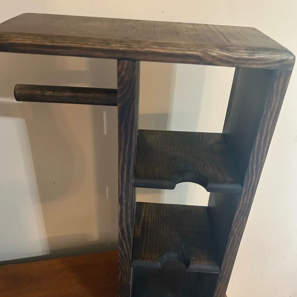 Rustic Brown Toilet Paper Holder